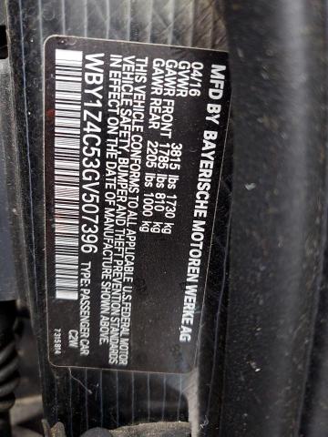 Photo 14 from auction – 2016 BMW I3 REX with VIN WBY1Z4C53GV507396