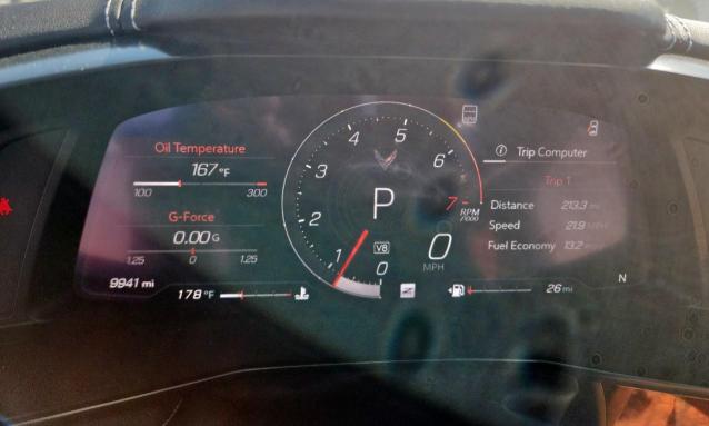 Photo 9 from auction – 2022 CHEVROLET CORVETTE S with VIN 1G1YB2D46N5111984