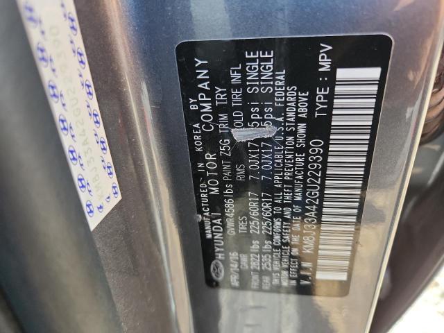 Photo 14 from auction – 2016 HYUNDAI TUCSON LIM with VIN KM8J33A42GU229390