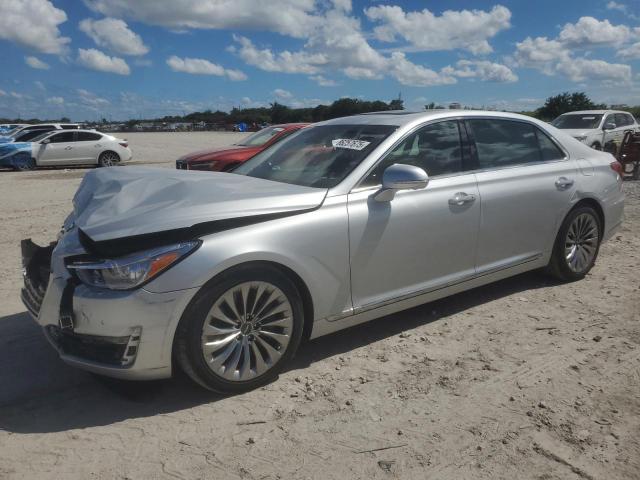 GENESIS G90 PREMIUM 2018 with VIN KMHG34JA4JU045534 - Photo from auction