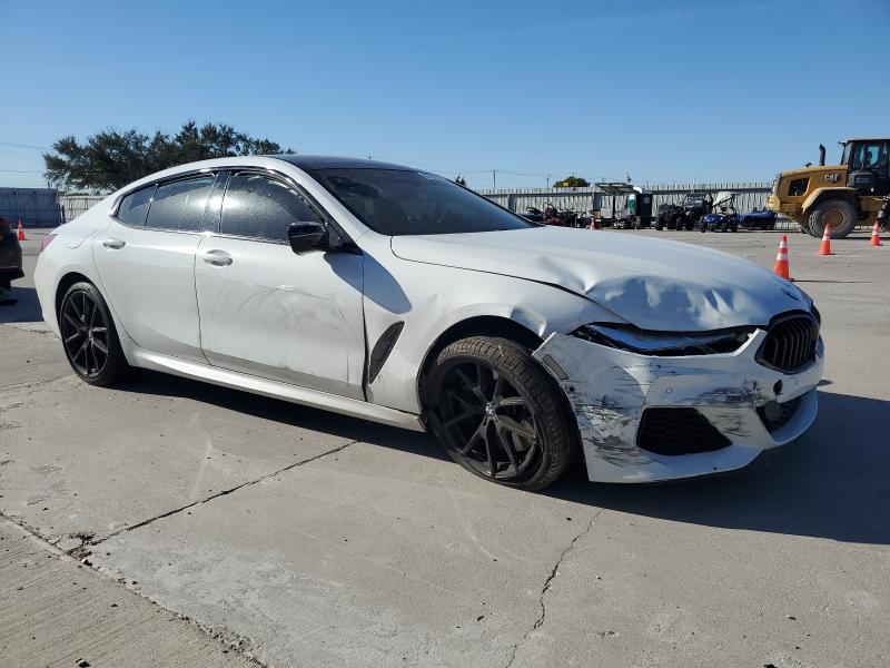 Photo 4 from auction – 2021 BMW M850XI with VIN WBAGV8C07MCF01983