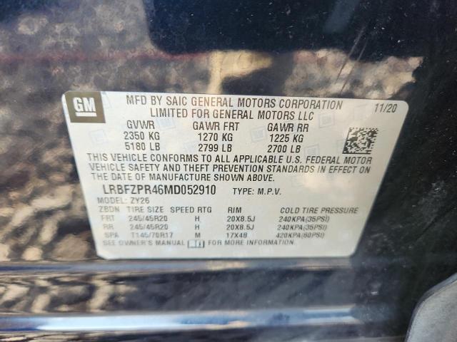 Photo 14 from auction – 2021 BUICK ENVISION E with VIN LRBFZPR46MD052910