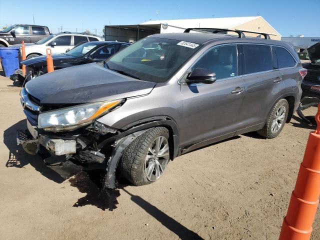 TOYOTA HIGHLANDER 2016 with VIN 5TDBKRFH1GS339796 - Photo from auction