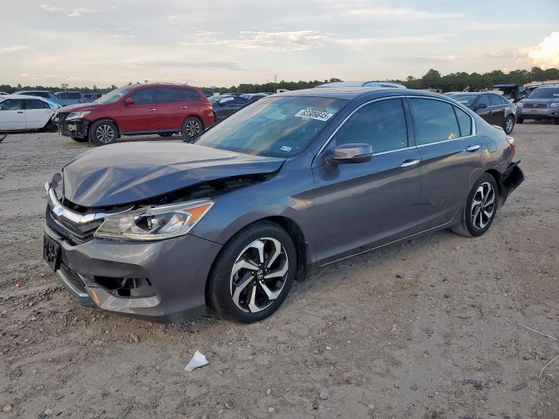 HONDA ACCORD EXL 2016 with VIN 1HGCR3F85GA024172 - Photo from auction