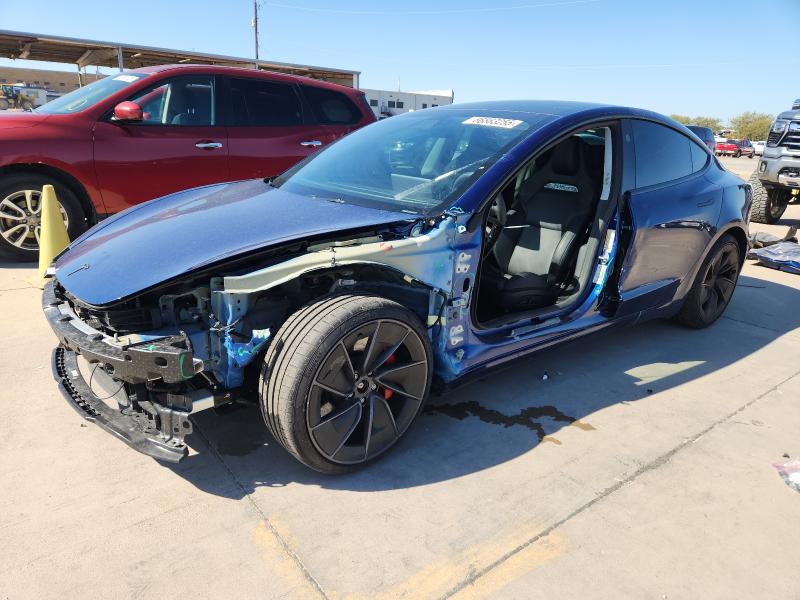 TESLA MODEL 3 2024 with VIN 5YJ3E1ET2RF889048 - Photo from auction