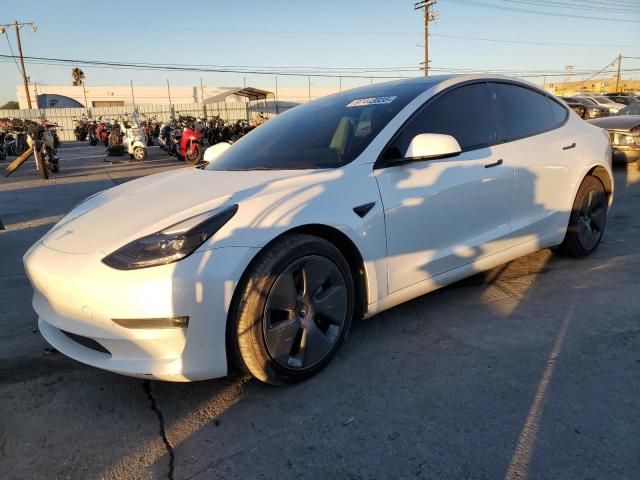 TESLA MODEL 3 2023 with VIN 5YJ3E1EBXPF389742 - Photo from auction