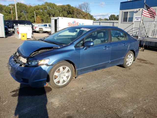 HONDA CIVIC LX 2011 with VIN 19XFA1F50BE039259 - Photo from auction