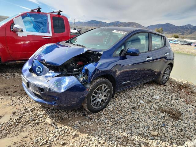 NISSAN LEAF S 2017 with VIN 1N4BZ0CP6HC300357 - Photo from auction