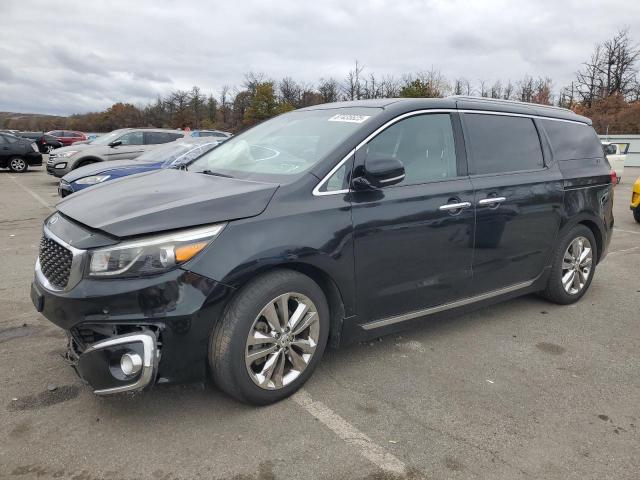 KIA SEDONA SXL 2016 with VIN KNDME5C19G6148160 - Photo from auction