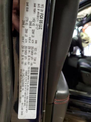 Photo 14 from auction – 2018 DODGE DURANGO R/ with VIN 1C4SDJCT8JC226358