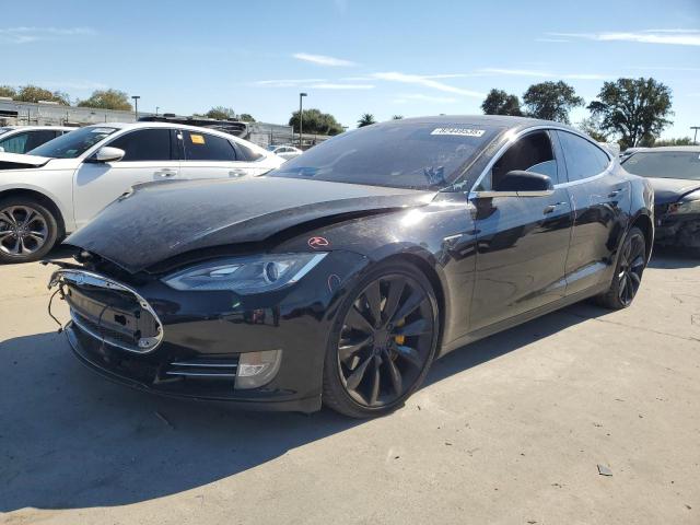 TESLA MODEL S 2015 with VIN 5YJSA1E23FF108418 - Photo from auction
