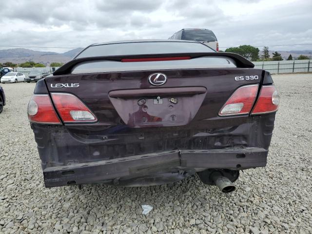 Photo 6 from auction – 2004 LEXUS ES 330 with VIN JTHBA30G245032010