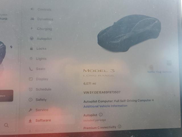 Photo 9 from auction – 2025 TESLA MODEL 3 with VIN 5YJ3E1EA6SF973507