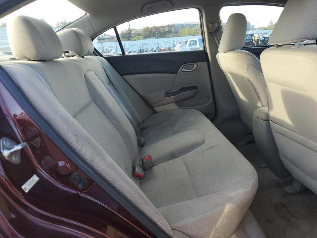Photo 10 from auction – 2012 HONDA CIVIC LX with VIN 19XFB2F51CE359422