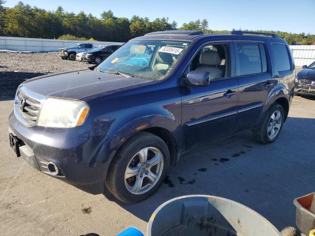 HONDA PILOT EXL 2013 with VIN 5FNYF4H50DB027618 - Photo from auction