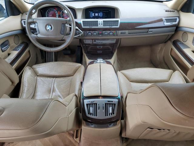 Photo 8 from auction – 2007 BMW 750 with VIN WBAHN83547DT74637
