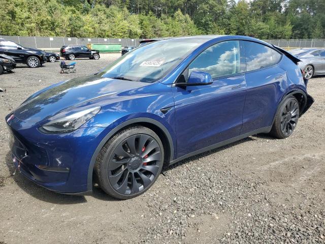 TESLA MODEL Y 2023 with VIN 7SAYGDEFXPF669362 - Photo from auction