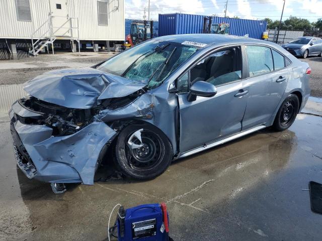 TOYOTA COROLLA LE 2021 with VIN 5YFEPMAE2MP204992 - Photo from auction