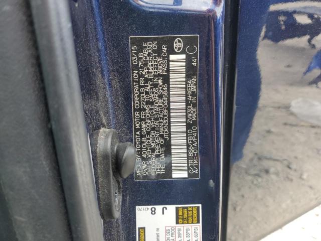 Photo 14 from auction – 2015 TOYOTA PRIUS with VIN JTDKN3DU8F0445846