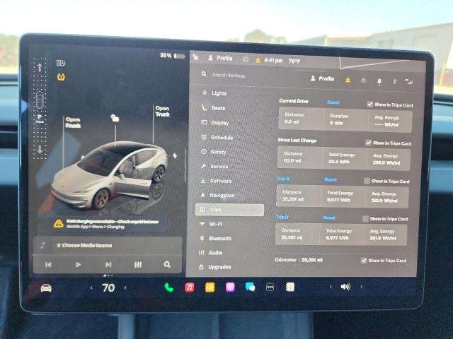 Photo 9 from auction – 2024 TESLA MODEL 3 with VIN 5YJ3E1ET4RF862417