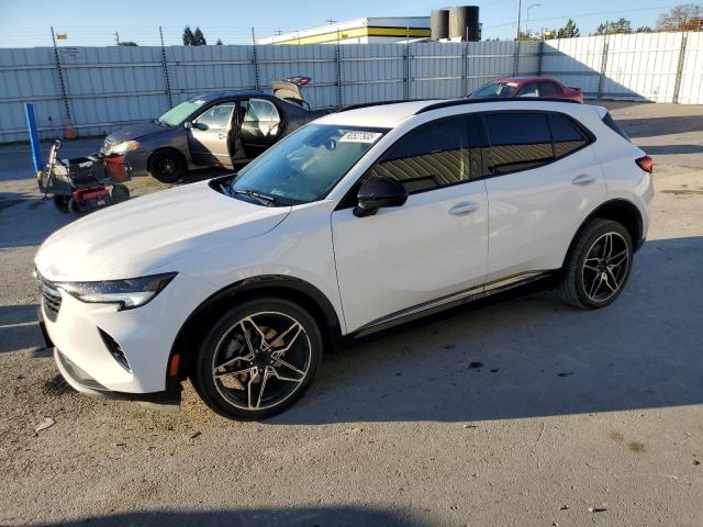 BUICK ENVISION P 2022 with VIN LRBAZLR4XND032888 - Photo from auction