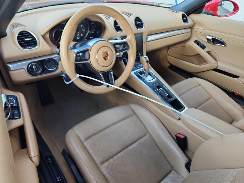 Photo 8 from auction – 2017 PORSCHE BOXSTER with VIN WP0CA2A87HS220701
