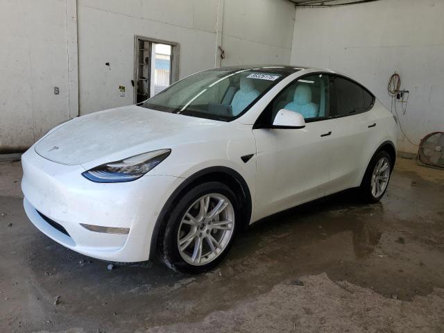 TESLA MODEL Y 2020 with VIN 5YJYGDEE2LF044873 - Photo from auction