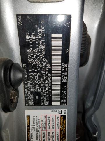 Photo 14 from auction – 2006 TOYOTA 4RUNNER LI with VIN JTEBU17R068073043