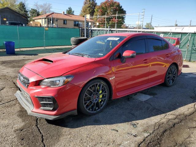 SUBARU WRX STI 2018 with VIN JF1VA2N62J9837833 - Photo from auction
