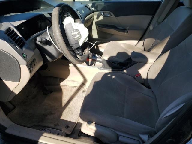 Photo 7 from auction – 2012 HONDA CIVIC LX with VIN 2HGFB2F59CH561642