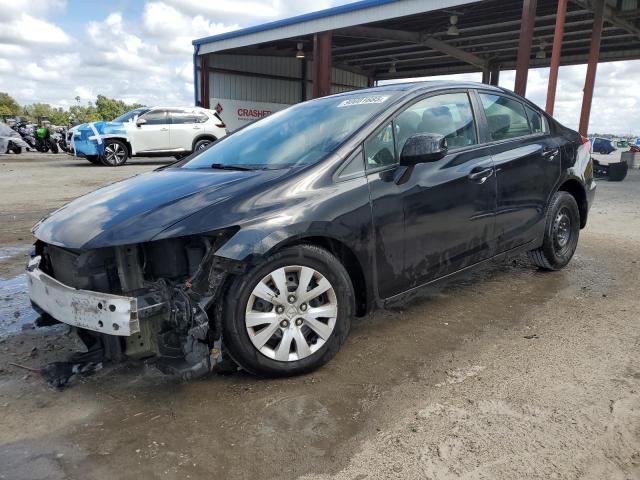 HONDA CIVIC LX 2012 with VIN 19XFB2F53CE051748 - Photo from auction
