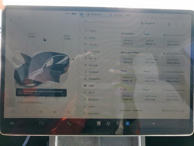 Photo 9 from auction – 2026 TESLA MODEL Y with VIN 7SAYGDEE7TA429233