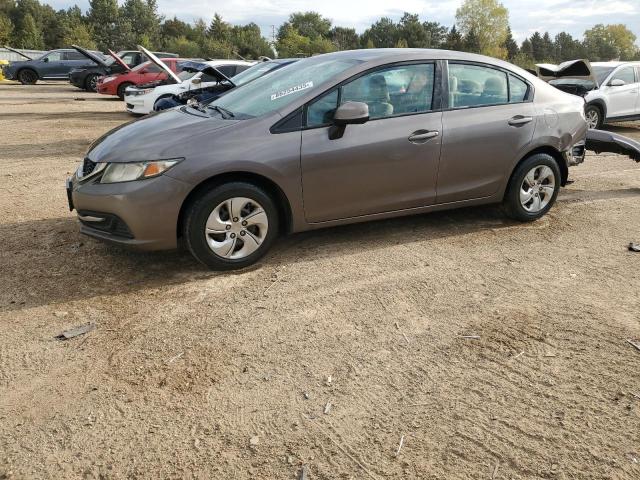 HONDA CIVIC LX 2013 with VIN 19XFB2F57DE019953 - Photo from auction