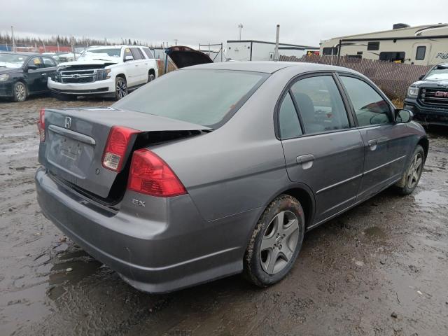 Photo 3 from auction – 2004 HONDA CIVIC EX with VIN 2HGES26774H565218