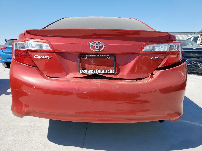 Photo 6 from auction – 2012 TOYOTA CAMRY BASE with VIN 4T4BF1FKXCR215308