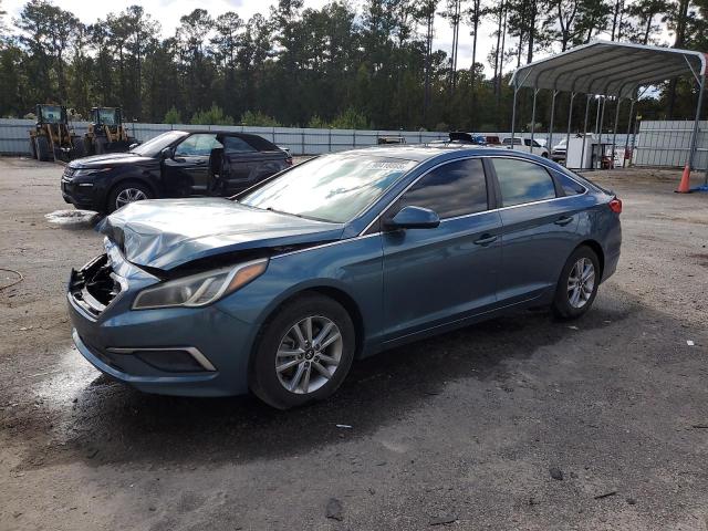 HYUNDAI SONATA SE 2017 with VIN 5NPE24AF5HH489116 - Photo from auction