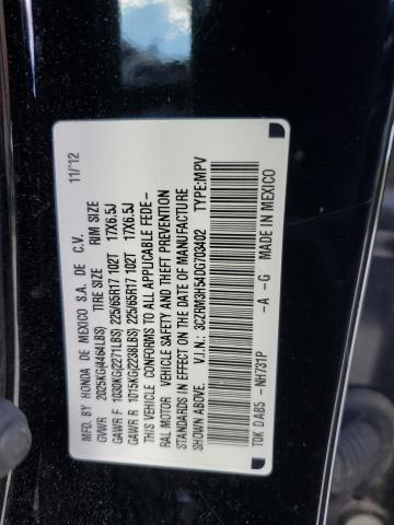 Photo 14 from auction – 2013 HONDA CR-V EX with VIN 3CZRM3H54DG703402