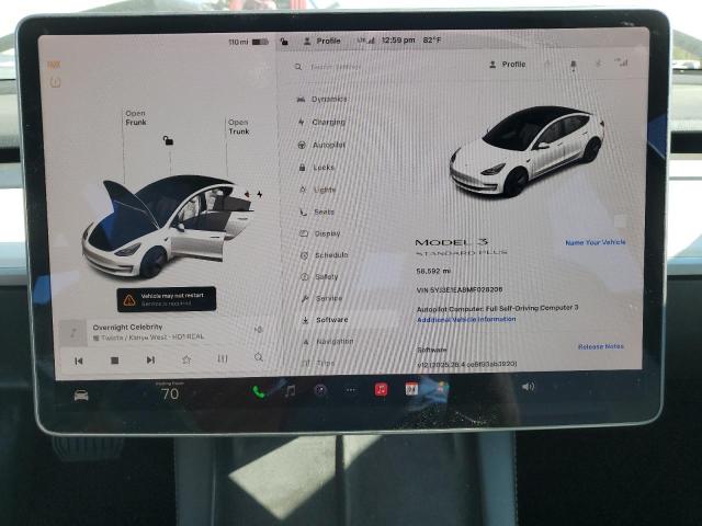 Photo 9 from auction – 2021 TESLA MODEL 3 with VIN 5YJ3E1EA8MF028206
