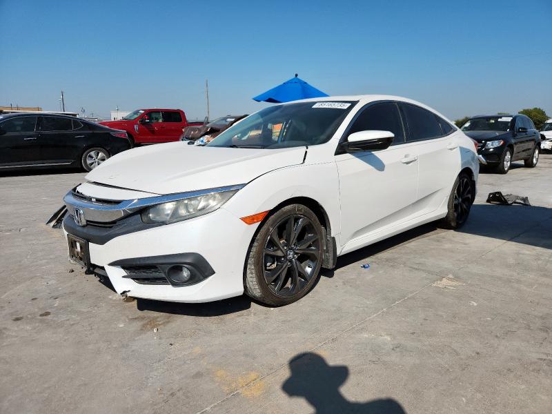 HONDA CIVIC 2016 with VIN 19XFC1F38GE017669 - Photo from auction