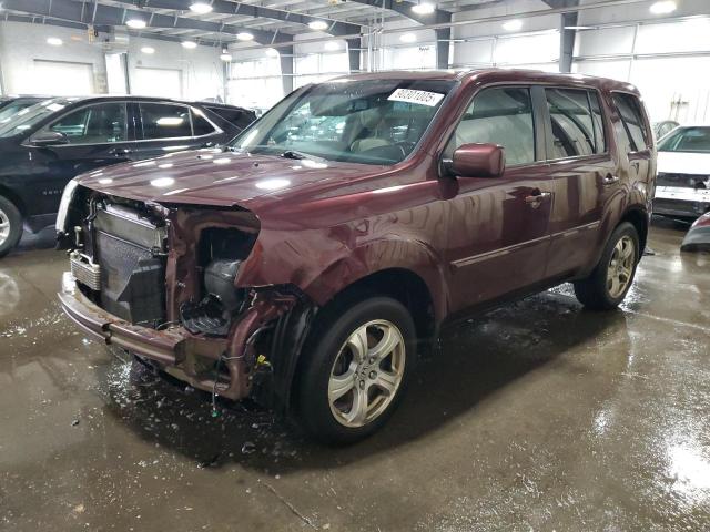 HONDA PILOT EXL 2015 with VIN 5FNYF4H52FB007664 - Photo from auction