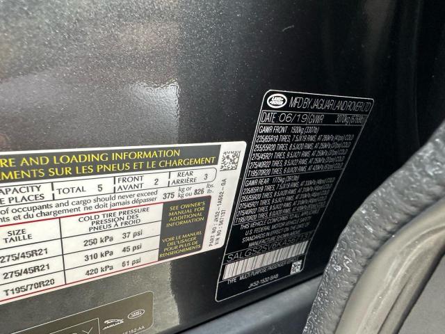 Photo 10 from auction – 2019 LAND ROVER RANGE ROVE with VIN SALGS2SV6KA567137
