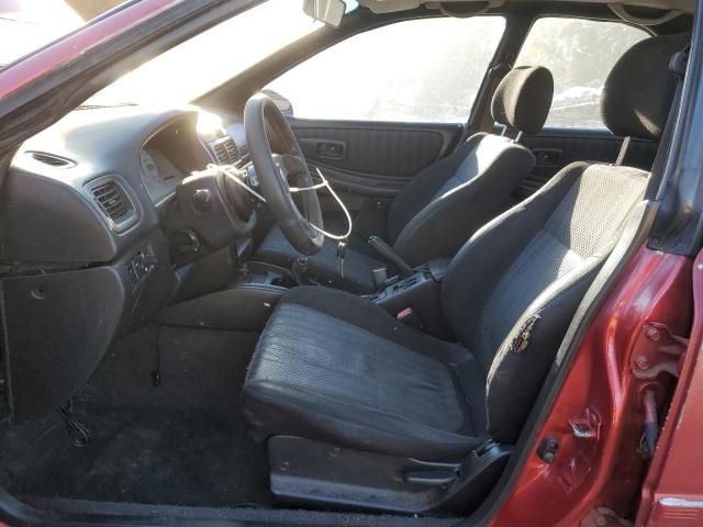 Photo 7 from auction – 2001 SUBARU IMPREZA RS with VIN JF1GC675X1H501917