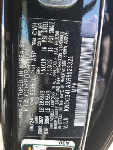 Photo 14 from auction – 2024 KIA EV6 with VIN KNDC34LAXR5623321