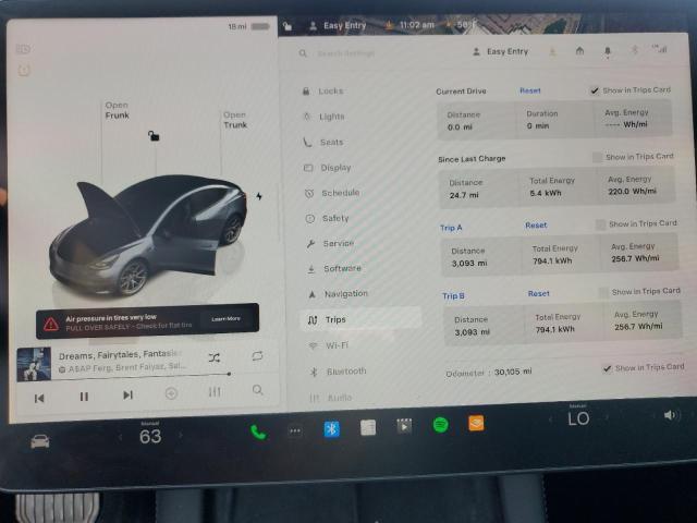 Photo 9 from auction – 2023 TESLA MODEL 3 with VIN 5YJ3E1EA1PF622964