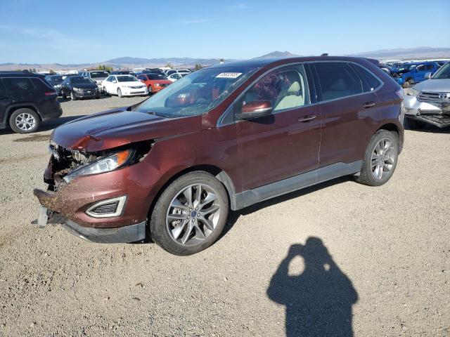 FORD EDGE TITAN 2015 with VIN 2FMPK4K99FBC23636 - Photo from auction