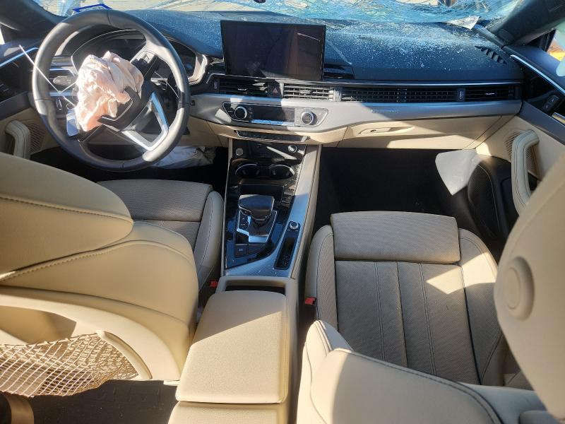Photo 8 from auction – 2024 AUDI A5 QUATTRO with VIN WAUFACF55RA091640