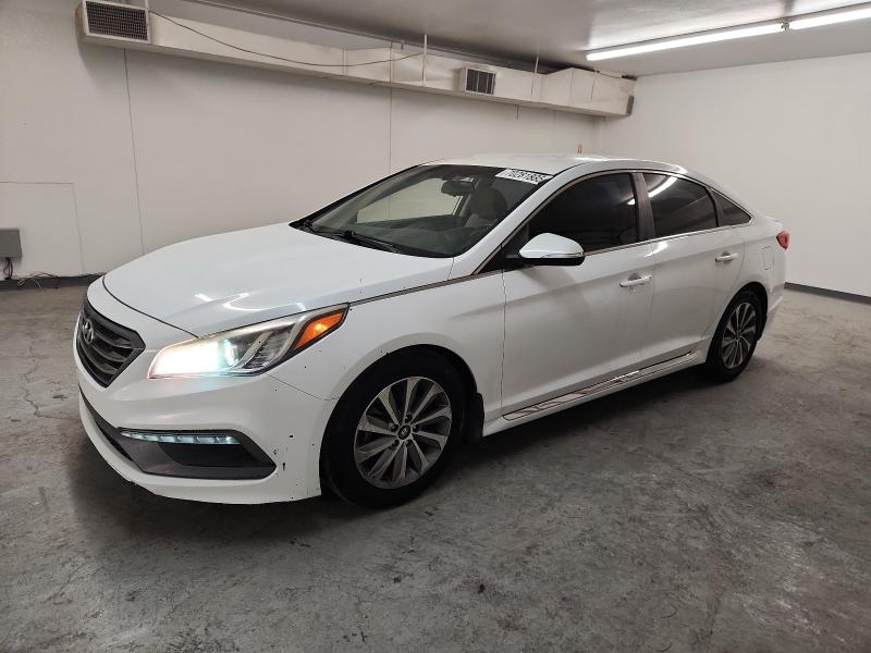 HYUNDAI SONATA 2016 with VIN 5NPE34AF5GH279627 - Photo from auction