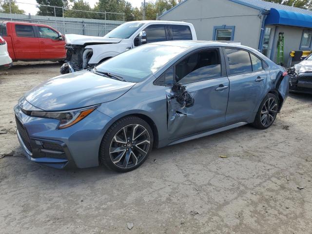 TOYOTA COROLLA SE 2021 with VIN JTDP4MCE3MJ072263 - Photo from auction