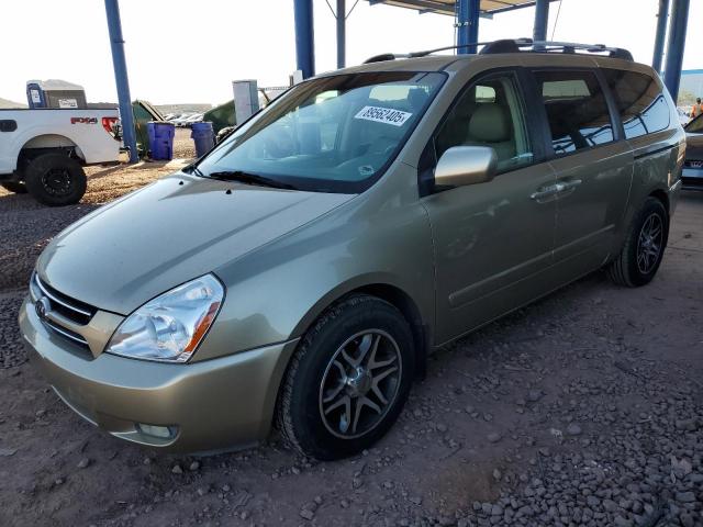 KIA SEDONA EX 2006 with VIN KNDMB233066050707 - Photo from auction