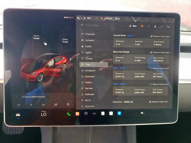 Photo 9 from auction – 2022 TESLA MODEL 3 with VIN 5YJ3E1EA9NF310999